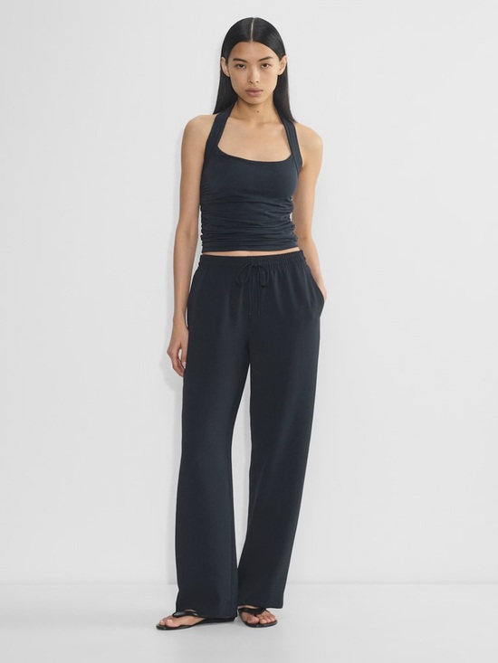 Aritzia Pants - Aritzia Thesis Pant Crepette Size XXS in color DarkNight Navy NWOT With Pockets!